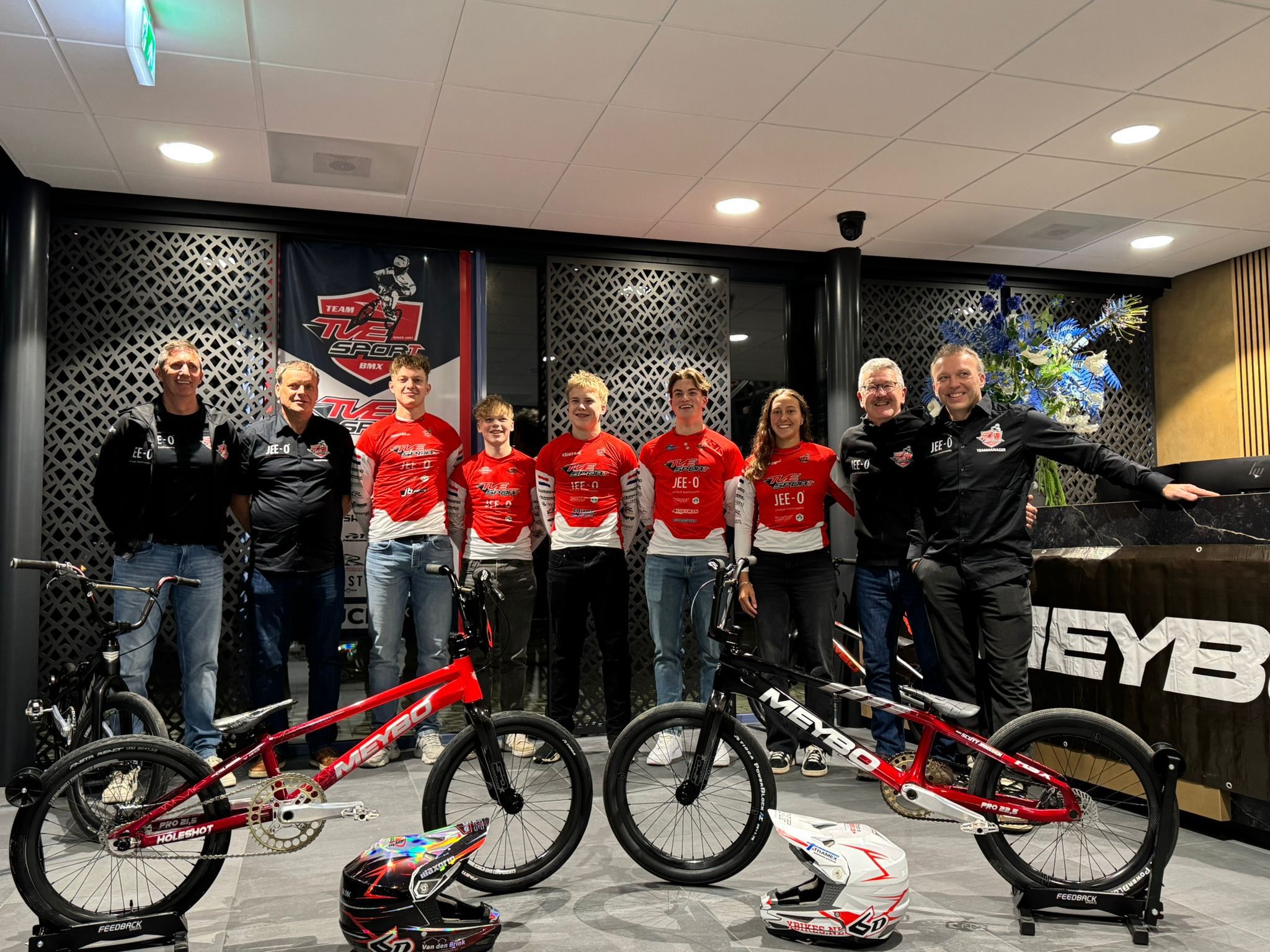 Foto: Wiljam Janssen in 2025 teammanager bij TVE sport BMX team