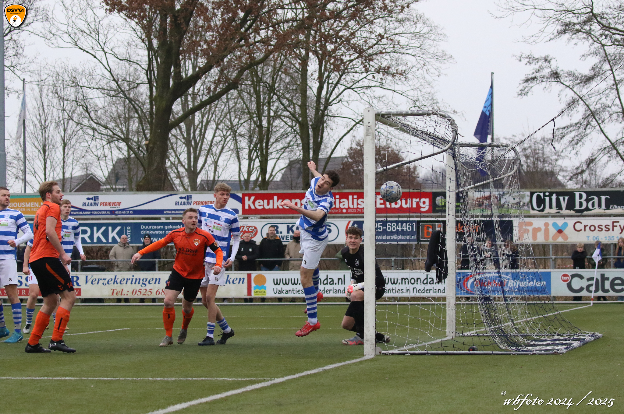 Foto: DSV weinig in te brengen in Elburg: 4 – 1 nederlaag