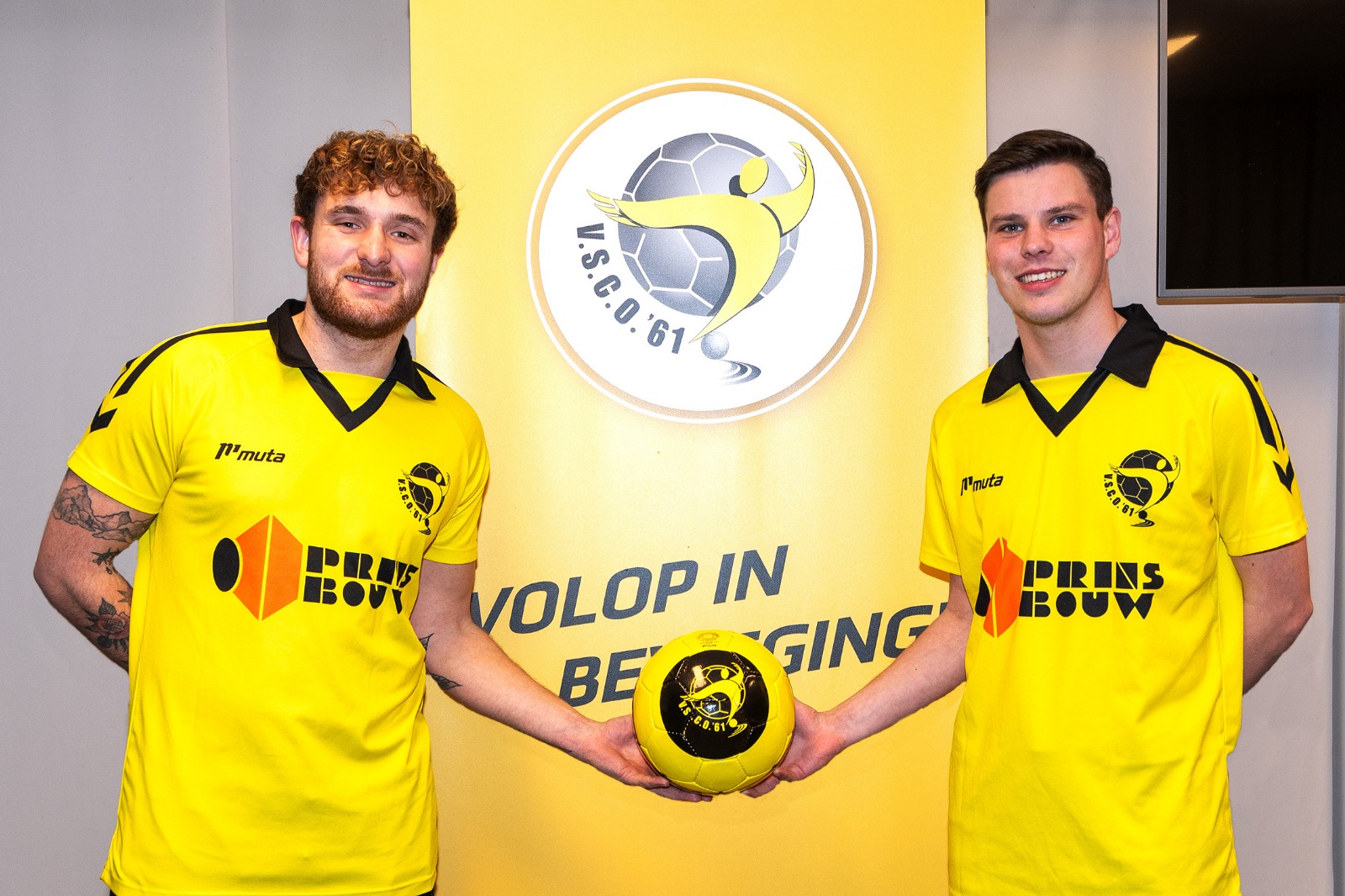 Foto: VSCO'61 versterkt zich met Mathieu Veldman en Lucas Zoet