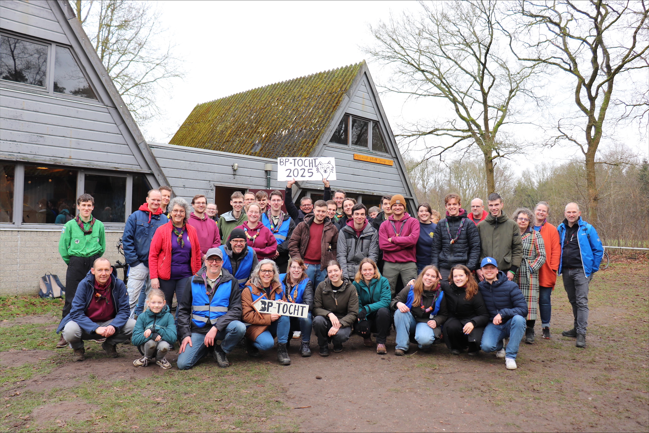 Foto: Scouts lopen mooie BP-tocht in ’t Harde