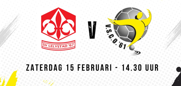 Foto: VSCO’61 wacht belangrijke en zware kluif in Lelystad