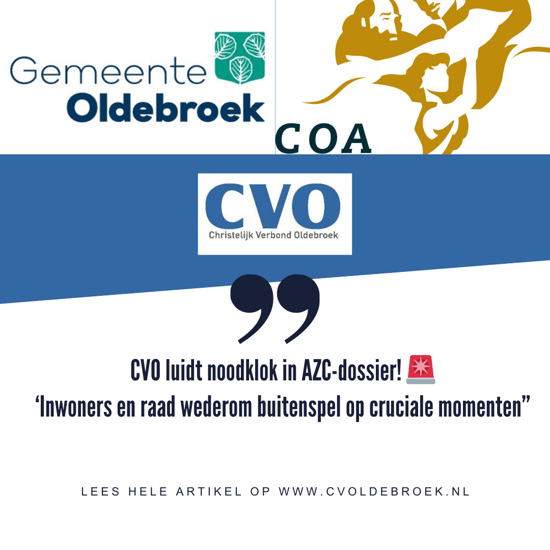 Foto: CVO geschrokken van asielplan college: niets geleerd van het verleden?