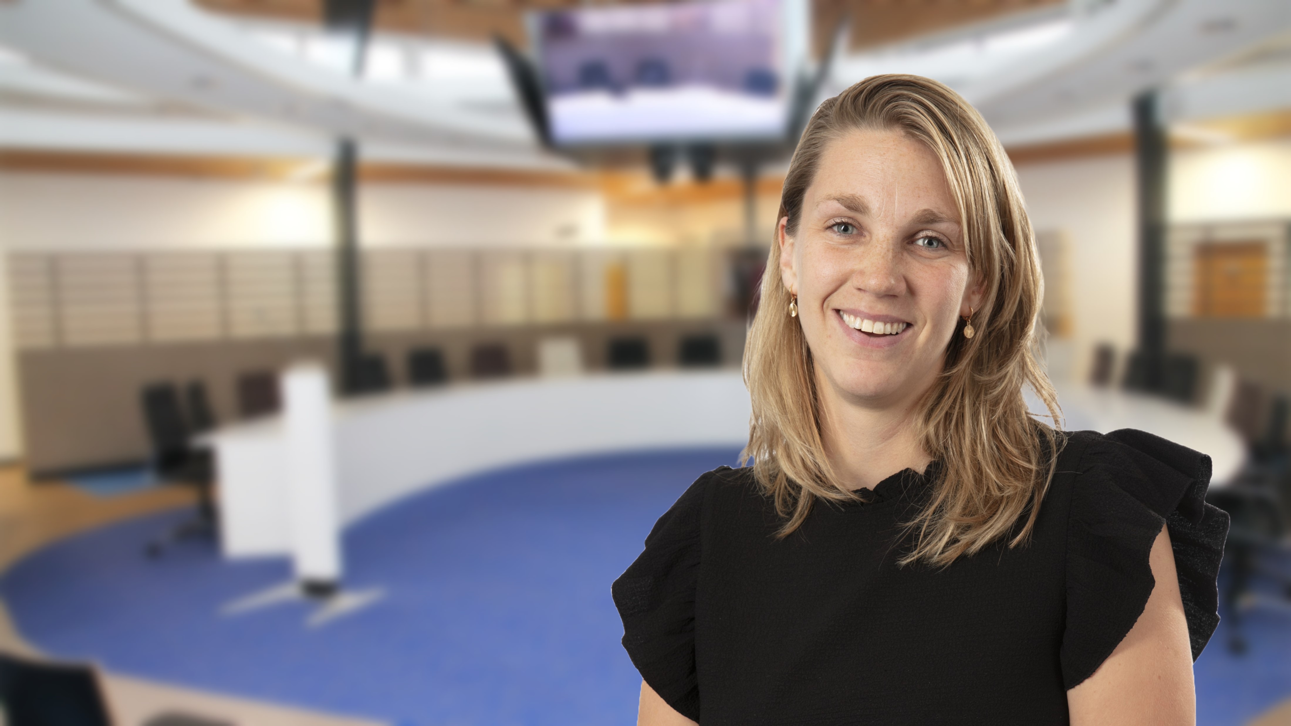 Foto: Lean Visscher nieuw burgerraadslid Algemeen Belang