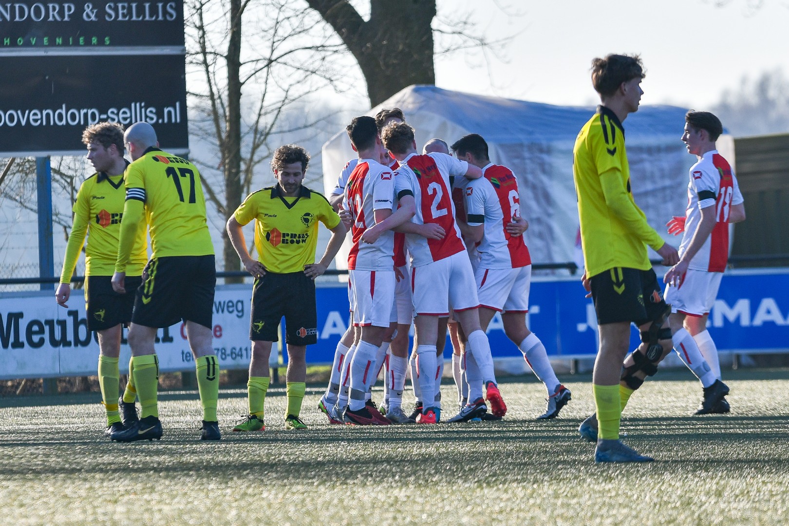 Foto: VSCO'61 lijdt een pijnlijke, maar verdiende nederlaag tegen vv Oene