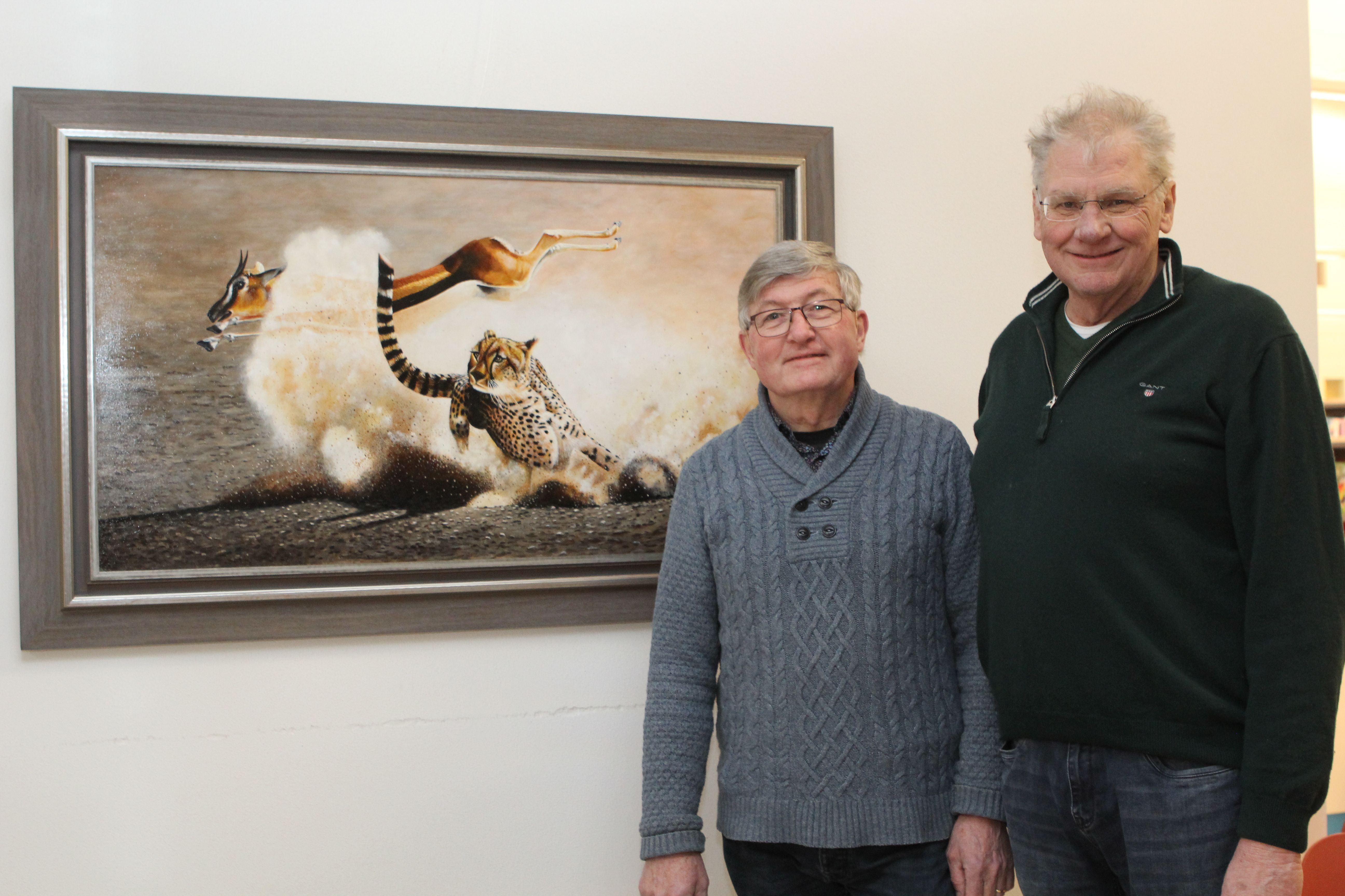 Foto: Expositie Harry van Norel in MFC de Brinkhof
