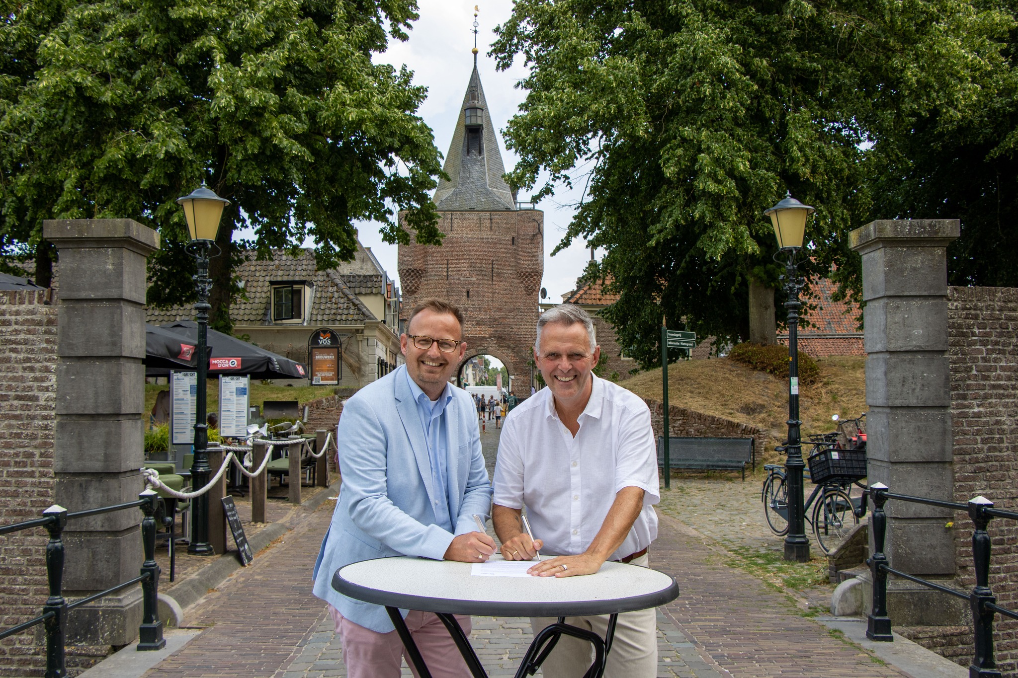 Foto: Gemeente Elburg en Waterschap onderzoeken levering van groen gas aan de Vesting