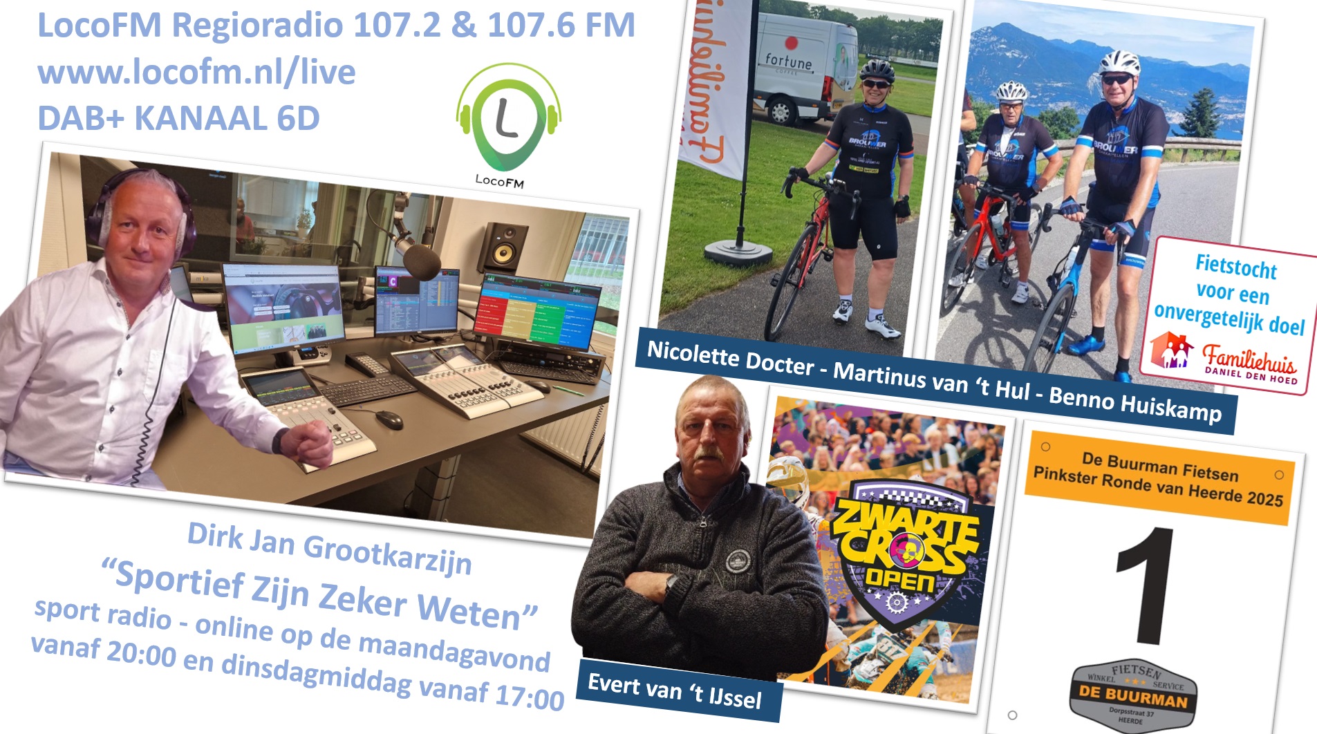 Foto: Brouwer Wielerteam, Zwarte Cross en Buurman Wielerronde bij Sportief Zijn Zeker Weten