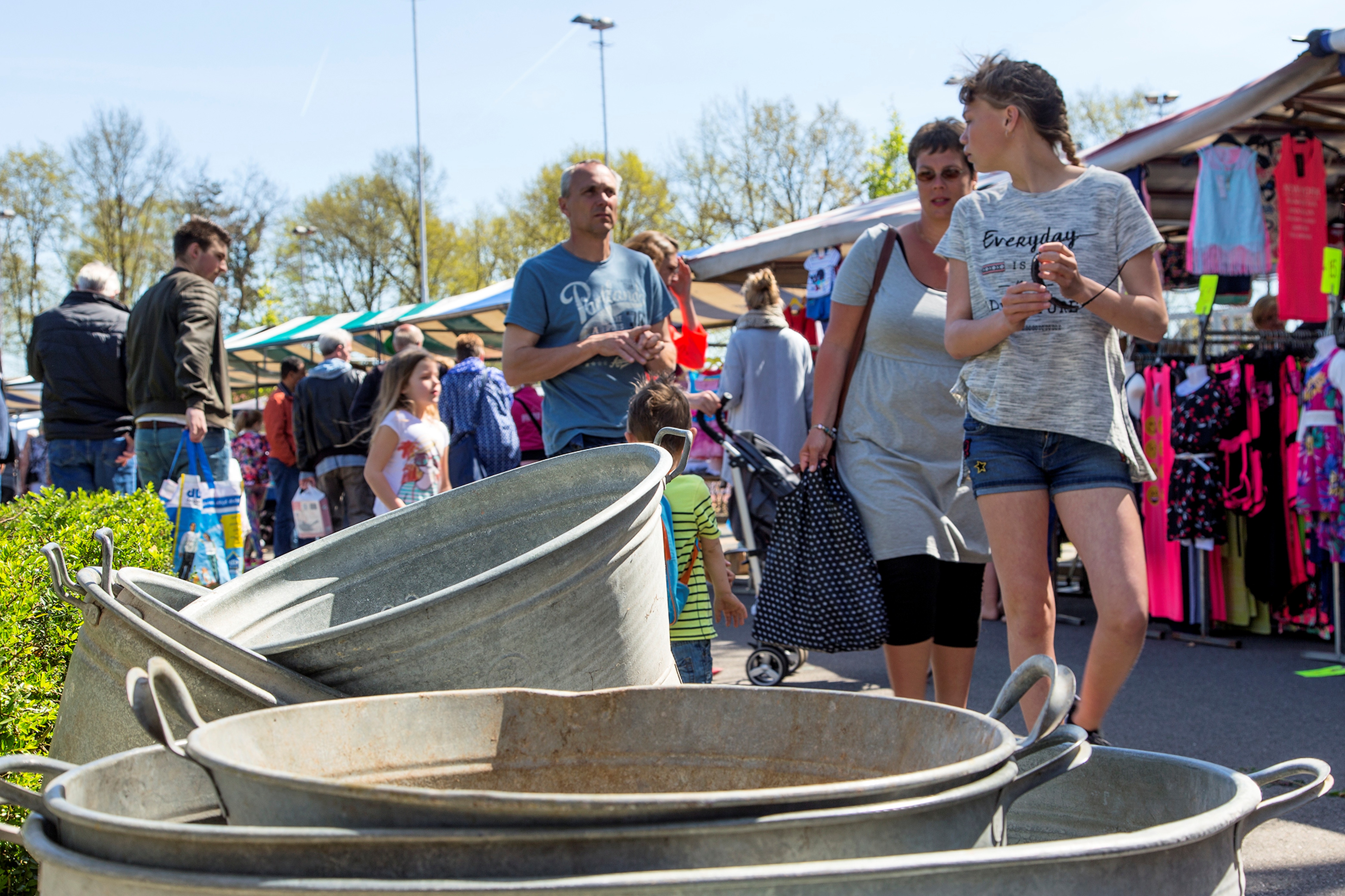 Foto: Hemelvaartsmarkt op ‘t Harde bijna volgeboekt