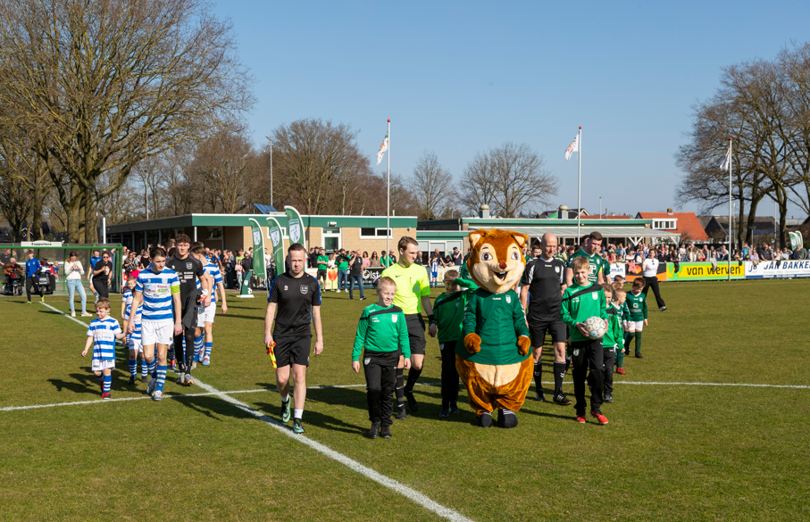 Foto:  ESC met 2-1 onderuit in de derby tegen sv ’t Harde 