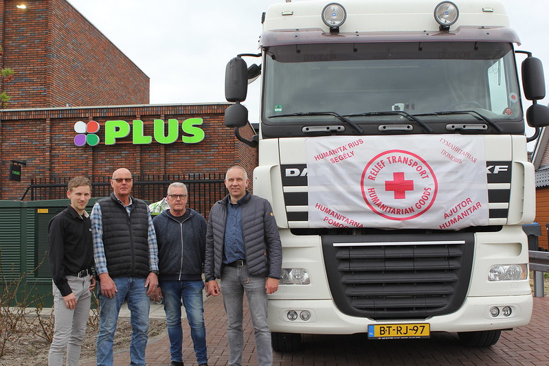 Foto: Noodhulpgoederen voor Oekraïne