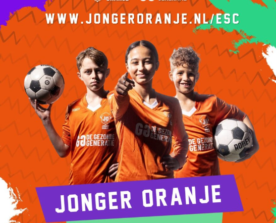 Foto: Jonger Oranje Talentendag bij Elburger Sportclub