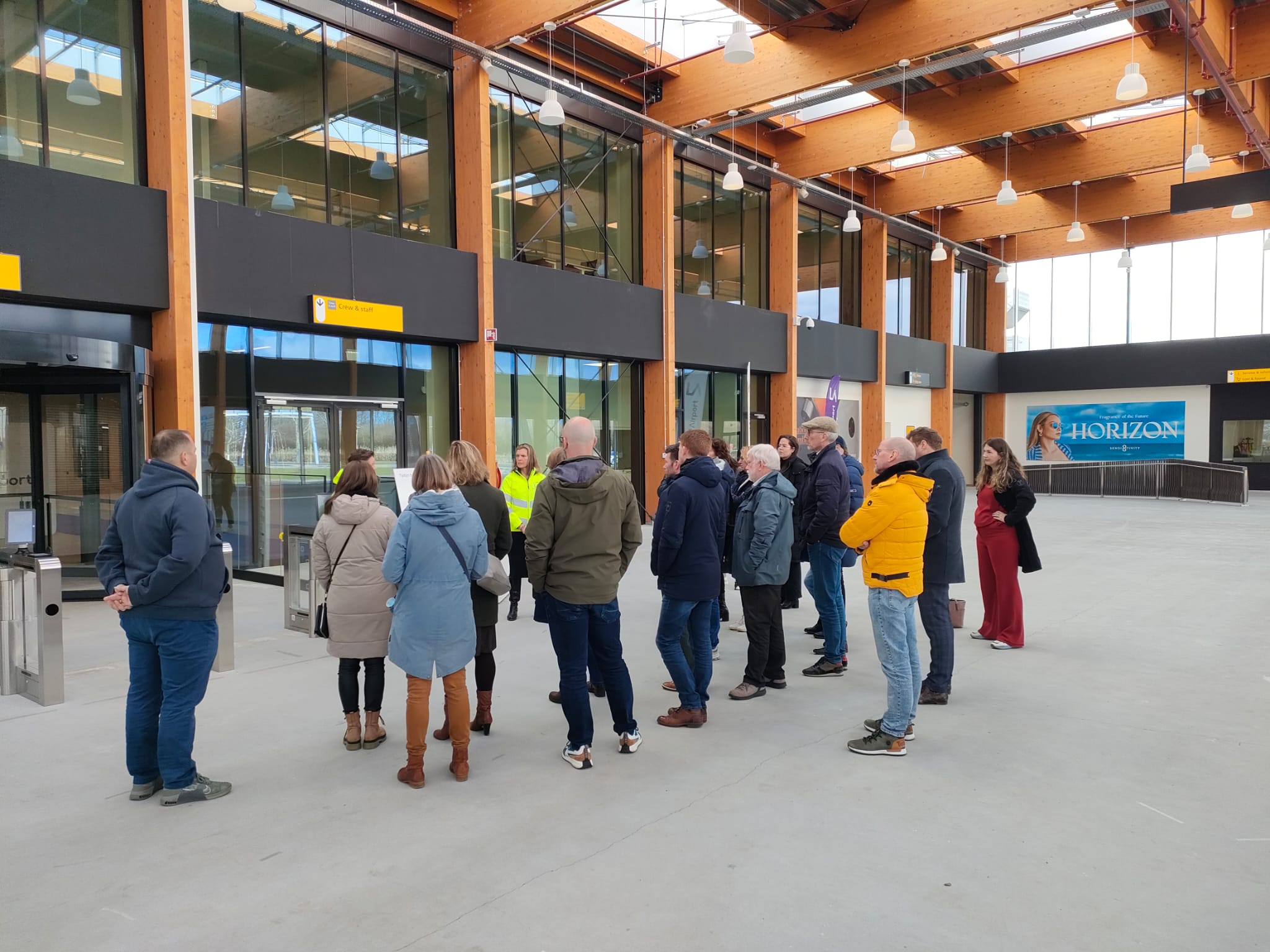 Foto: Werkbezoek ChristenUnie aan Lelystad Airport