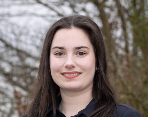 Foto: Even voorstellen bij CVO: Lotte Bos