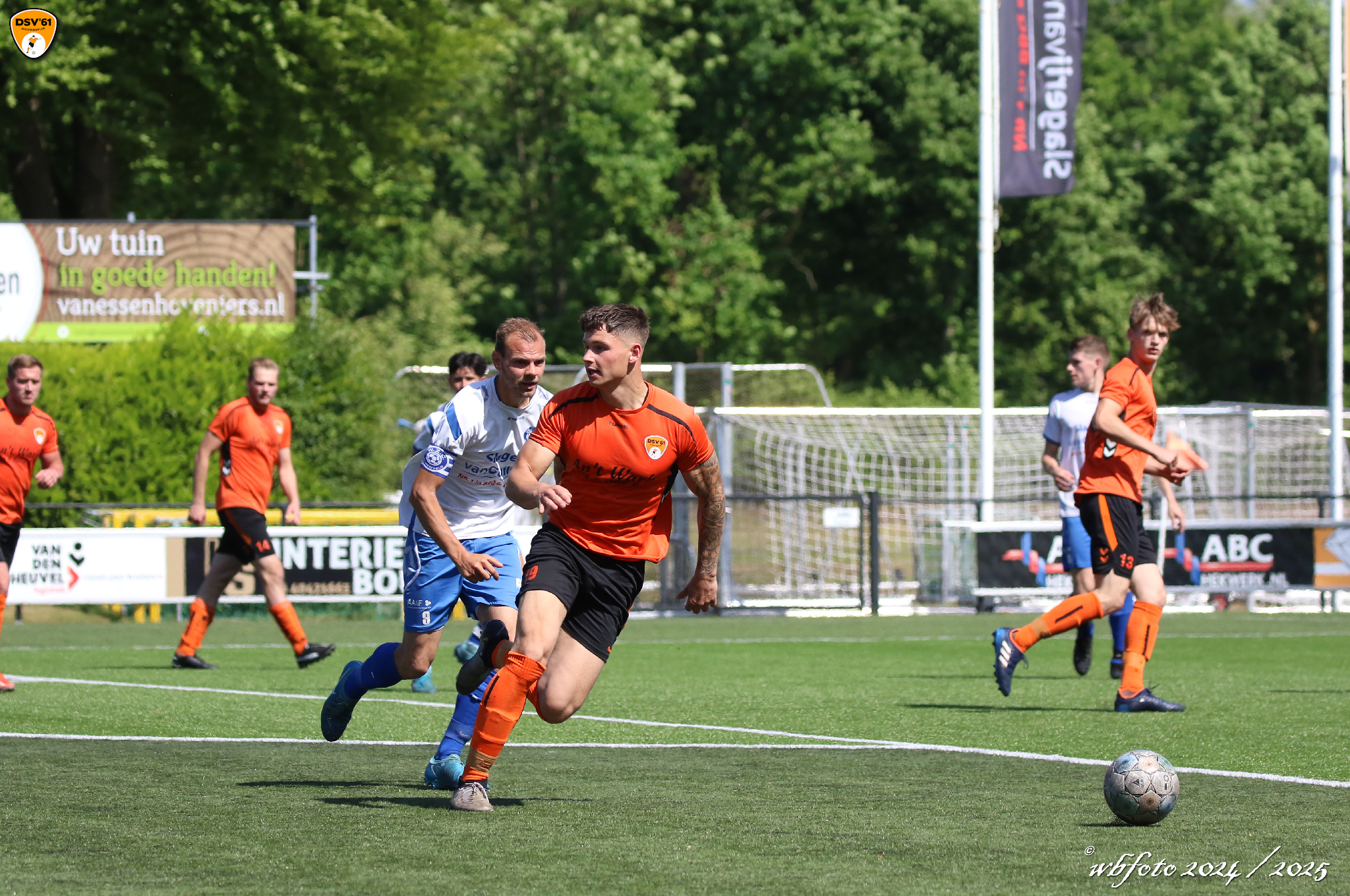 Foto: DSV speelt prima wedstrijd maar verliest toch in Wapenveld
