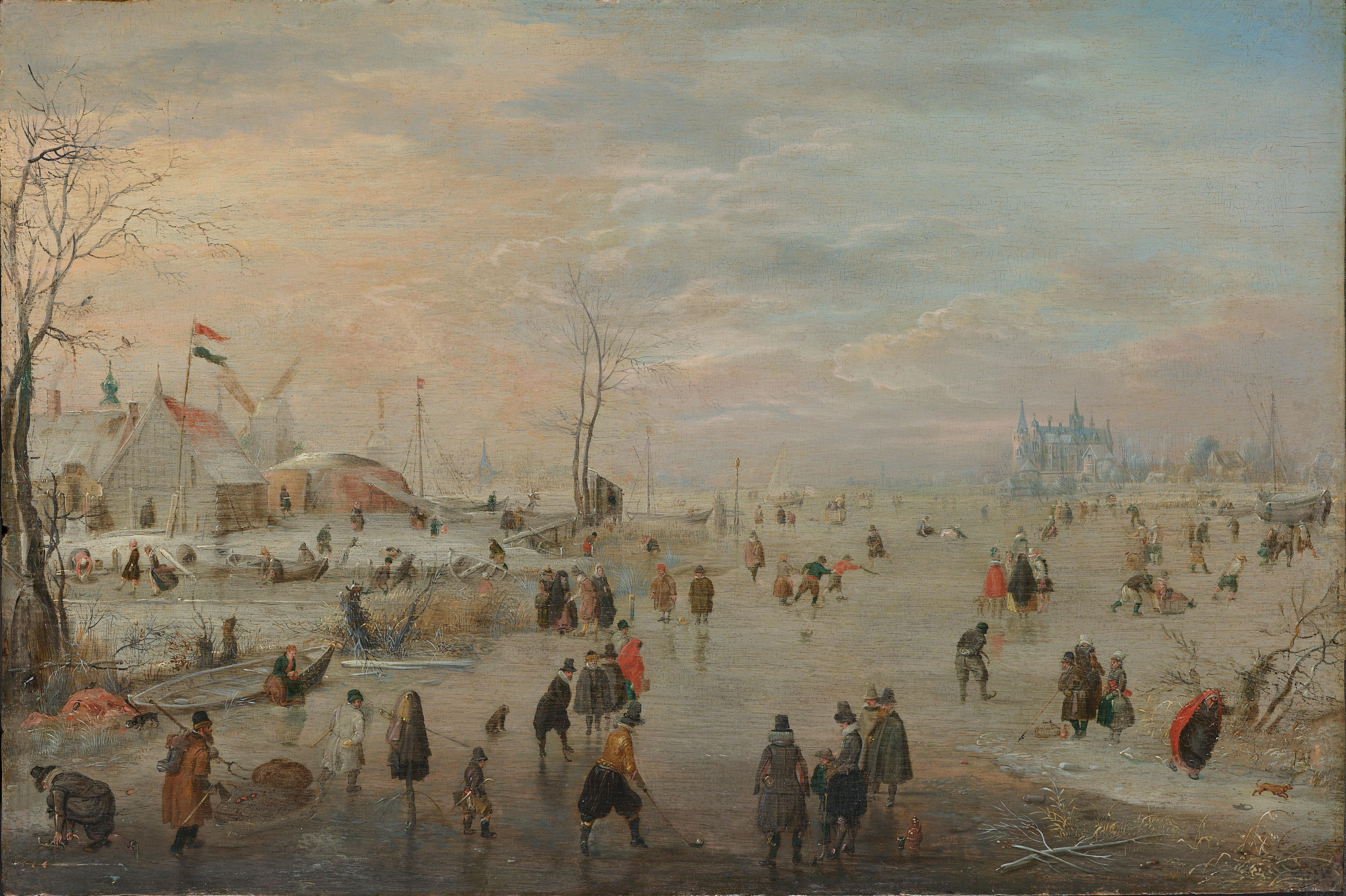 Foto: Kampen maakt zich op voor een Avercamp-winter