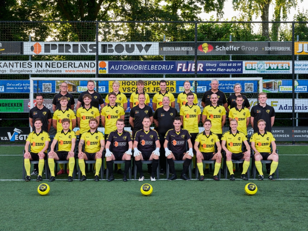 Foto: VSCO’61 neemt het thuis op tegen Olympia’28