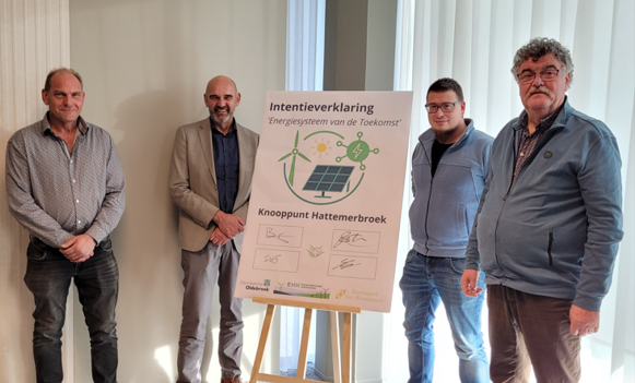 Foto: Samenwerken aan lokaal energiesysteem bij Knooppunt Hattemerbroek