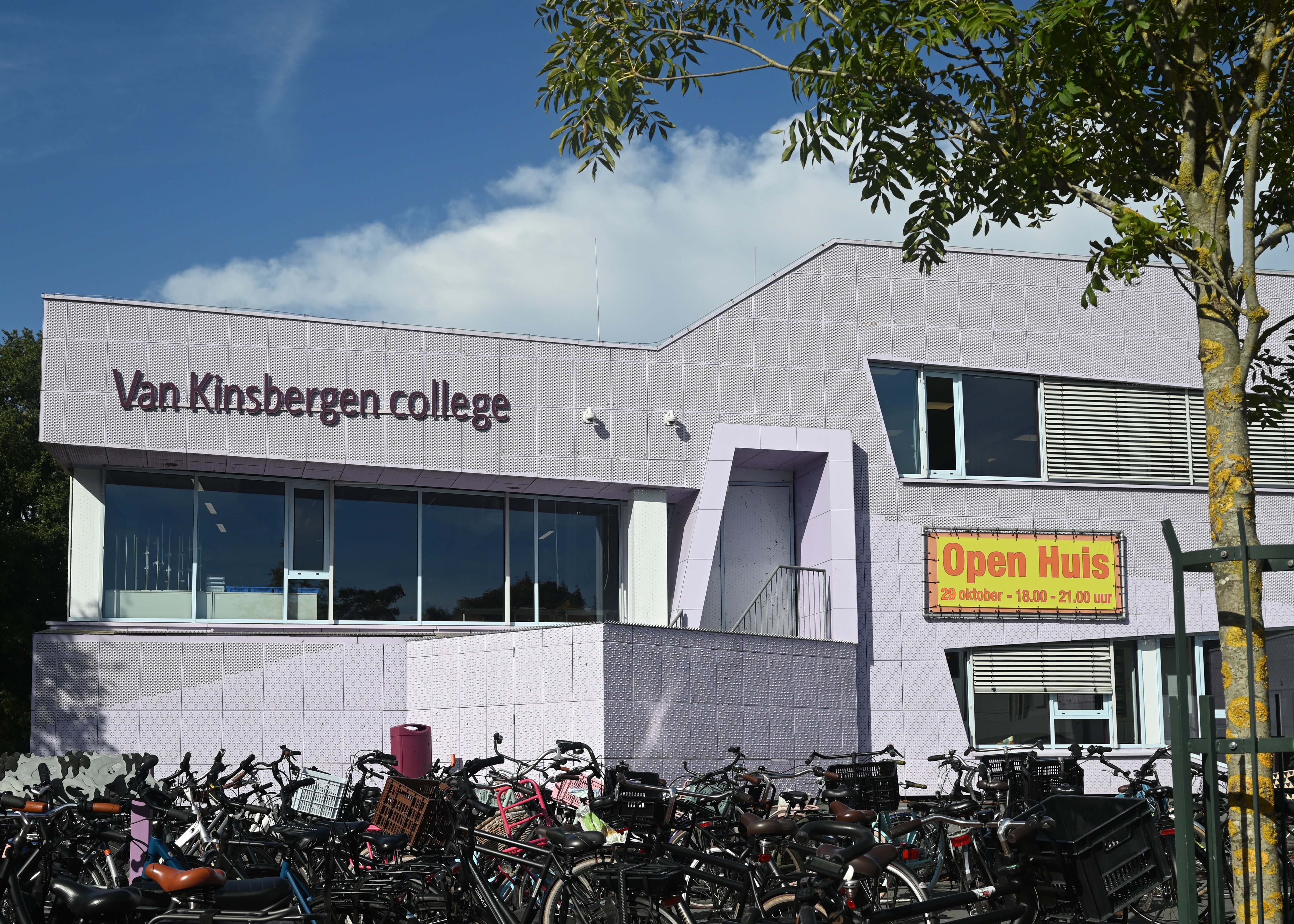 Foto: Woensdag 29 oktober Open Huis Van Kinsbergen college