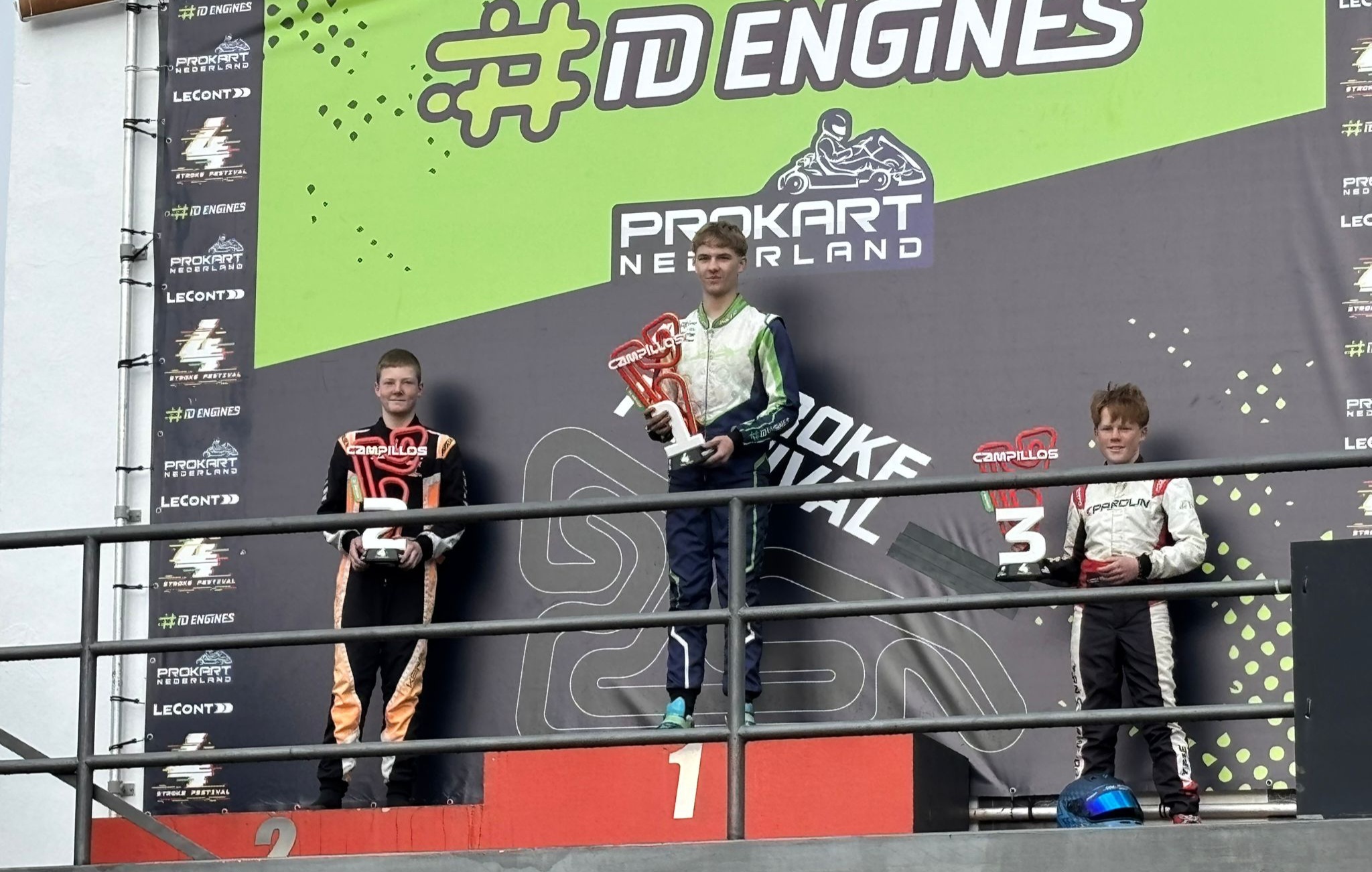 Foto: Karter Delano den Besten tweede  in Campillos Spanje