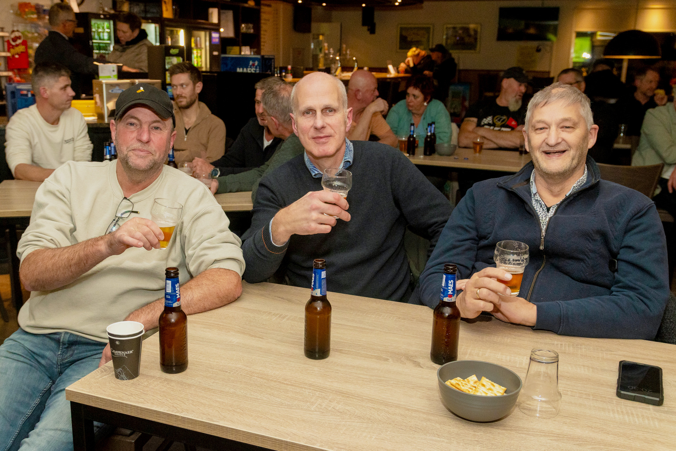 Foto: Belgische Bierproeverij in kantine VSCO’61 valt in de smaak