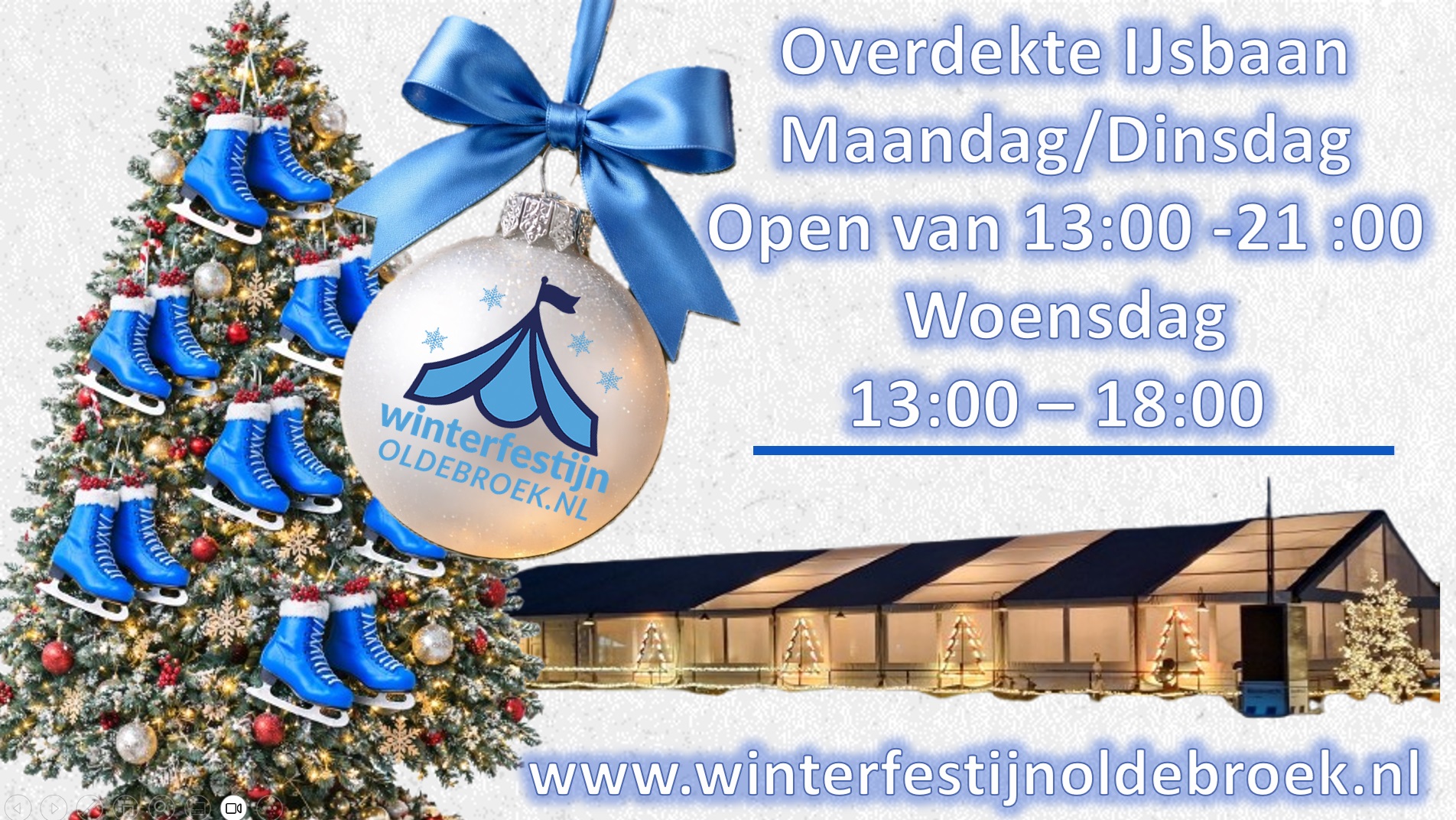Foto: Nog geen plannen vóór Kerst? Kom schaatsen in Oldebroek