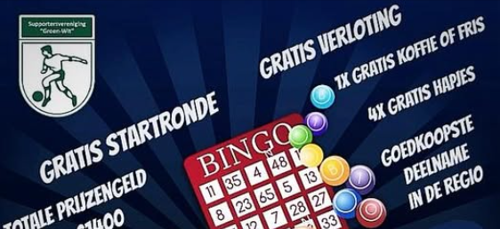Foto: SuperKerstBingo bij SV ’t Harde