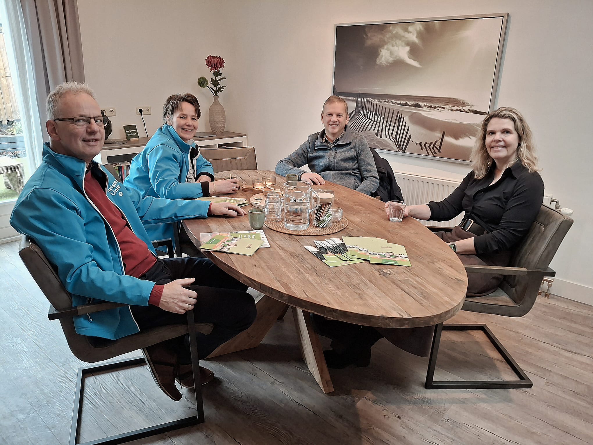 Foto: Ingezonden: ChristenUnie Oldebroek brengt een bezoek aan Buurtgezinnen