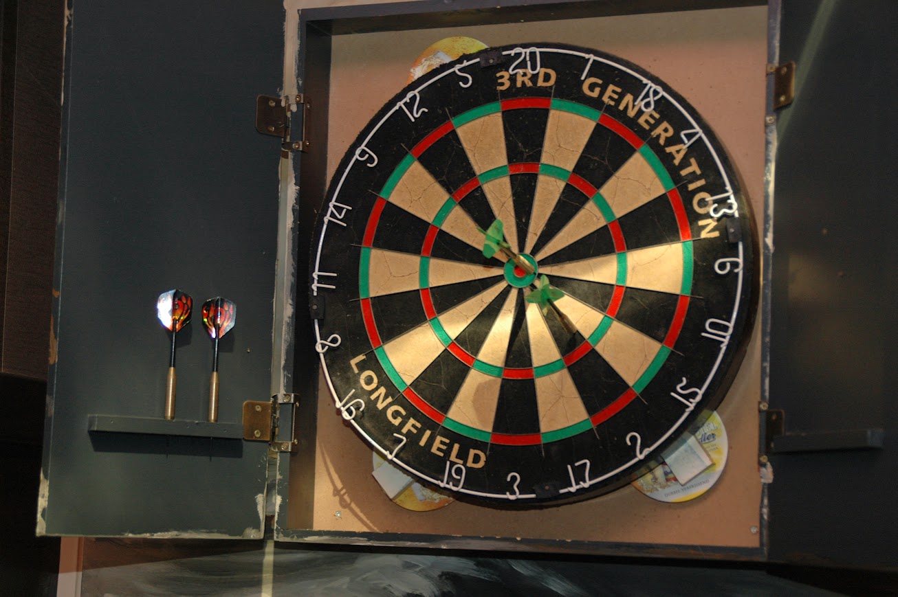 Foto: Koppel darttoernooi