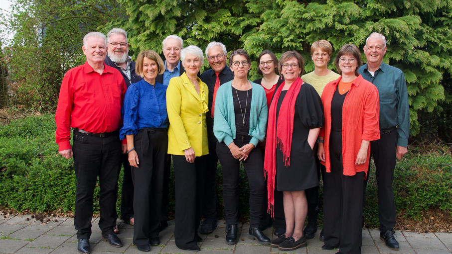 Foto: Kleinkoor Colore treedt op bij Klankenklooster Museum Elburg
