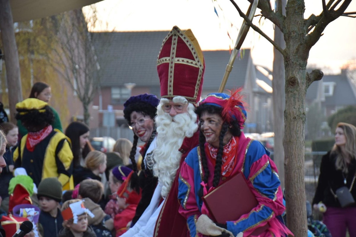Foto: Sinterklaas op de Rank in Wezep 