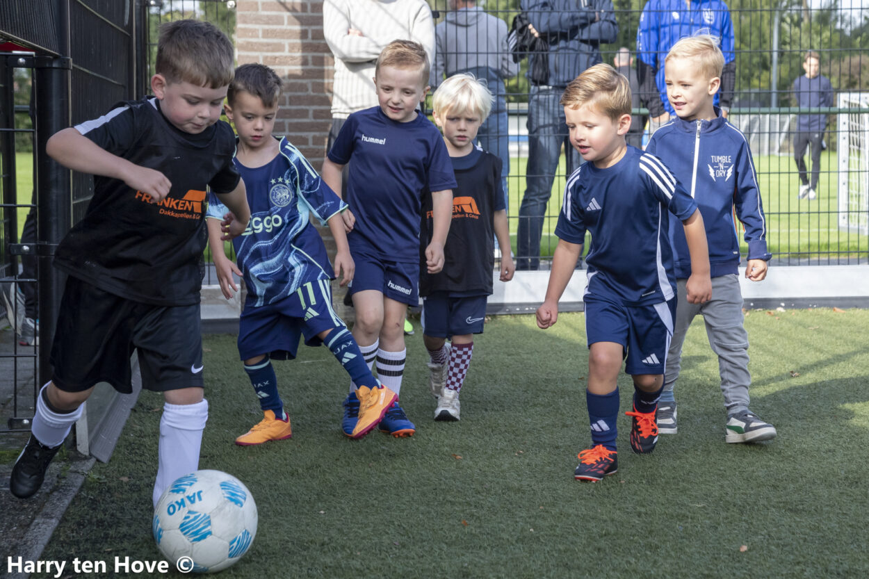 Foto: ESC Franken Dakkapellen voetbalschool is weer begonnen 