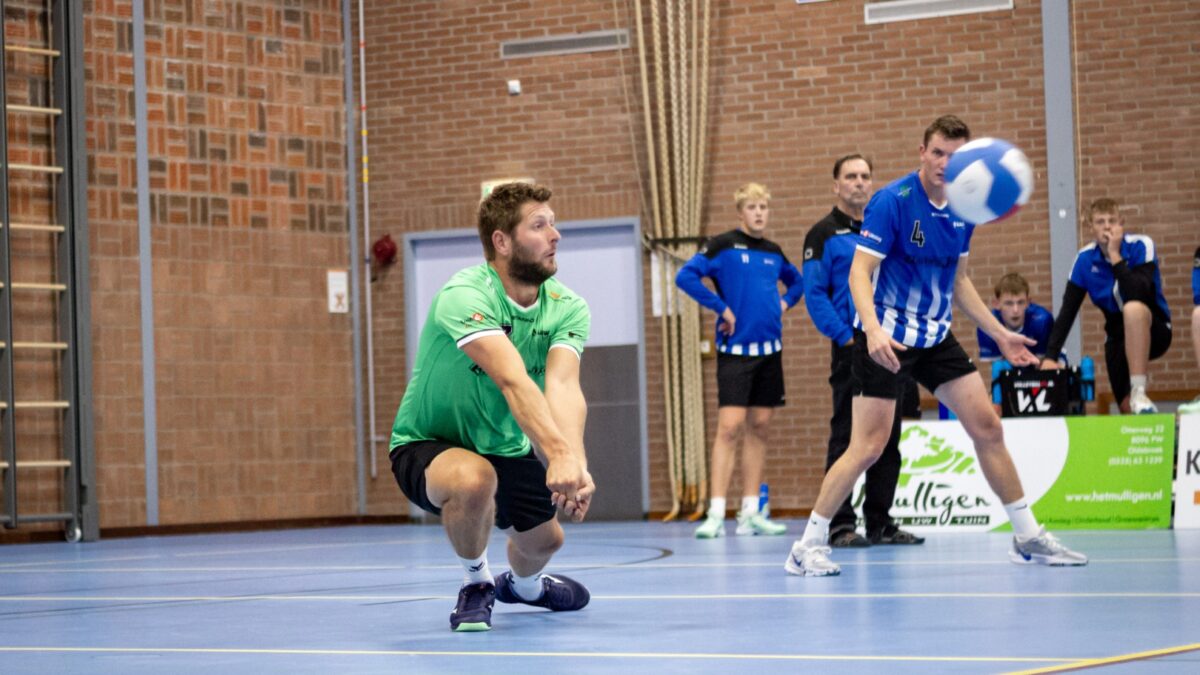 Foto: Blauw Wit pakt winst in Nieuwleusen