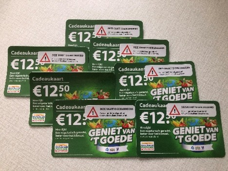 Foto: Schenk de voedselbank uw cadeaukaart van de Postcode Loterij