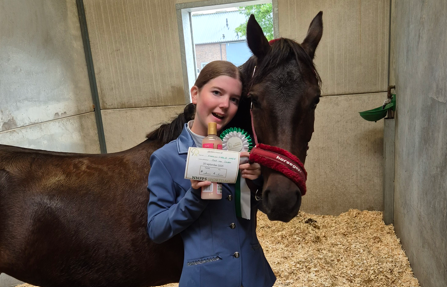 Foto: Derde prijs voor Britt van Ommen