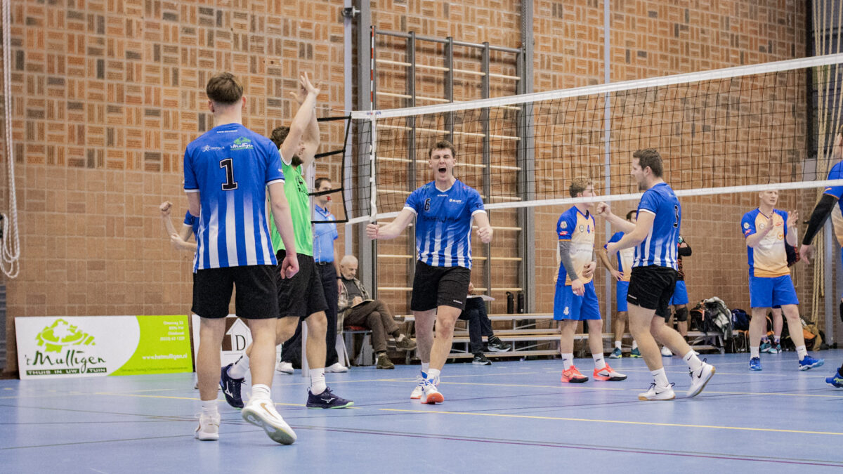 Foto: Eindelijk weer winst voor Blauw Wit
