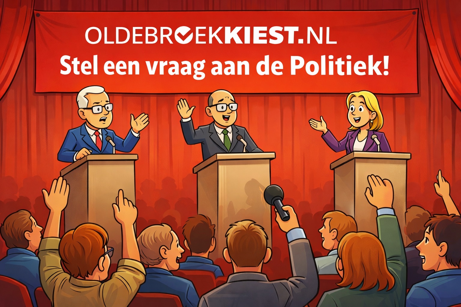 Foto: Mail uw vraag aan de politiek