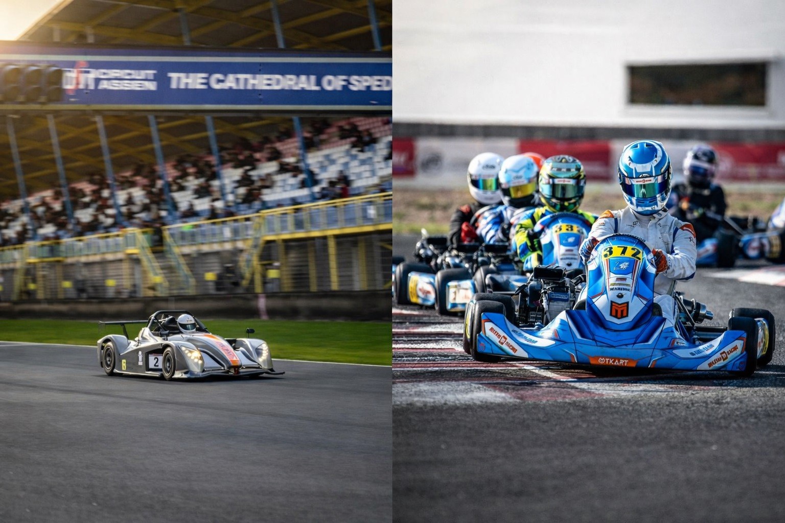 Foto: Successen in kart en auto voor  Jamie Elzerman