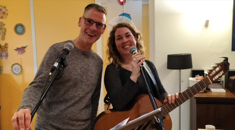 Foto: Nico en Marieke treden weer op in Samenhof