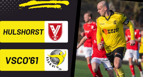 Foto: VSCO’61 neemt het op tegen hekkensluiter Hulshorst