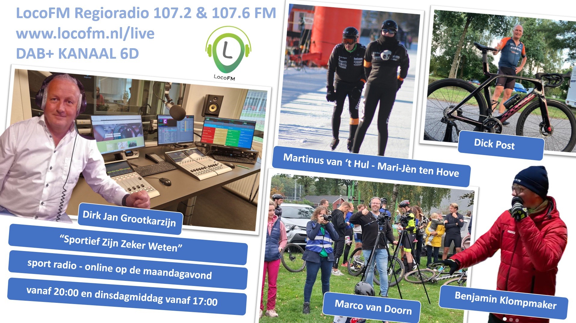 Foto: Schaatsen, wielrennen, Run Bike Run  bij Sportief Zijn Zeker Weten