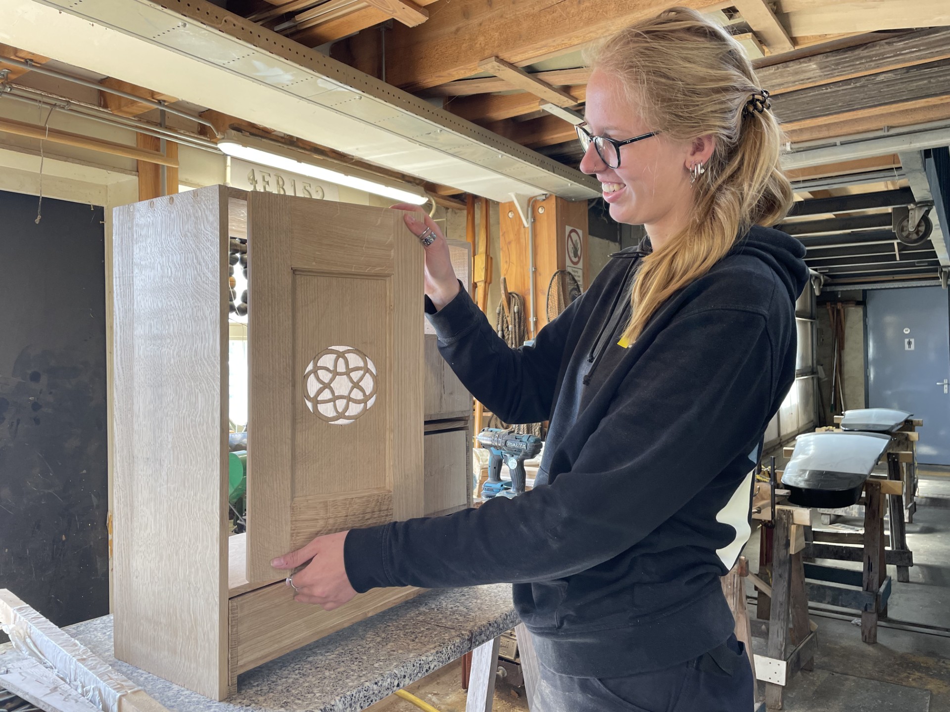 Foto: Oude werf Balk 15 jaar later nog steeds springlevend