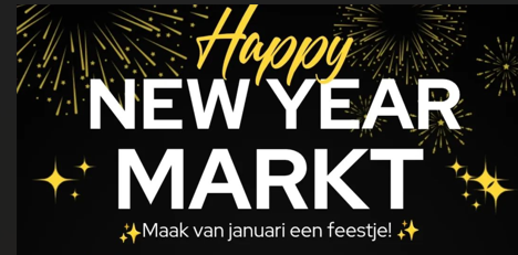 Foto: Happy New Year Markt ’t Harde
