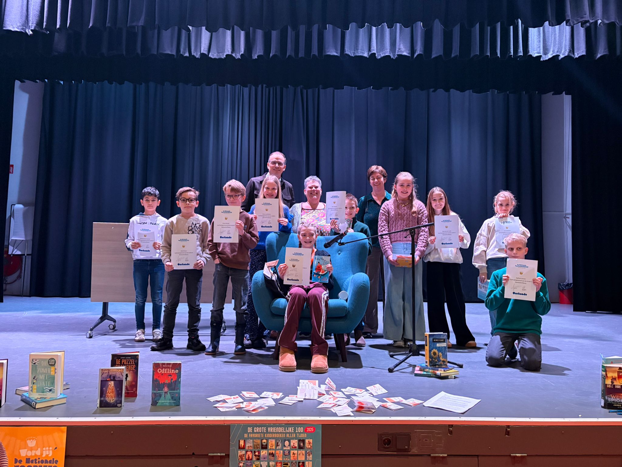 Foto: Liva Beijeman is voorleeskampioen gemeente Elburg