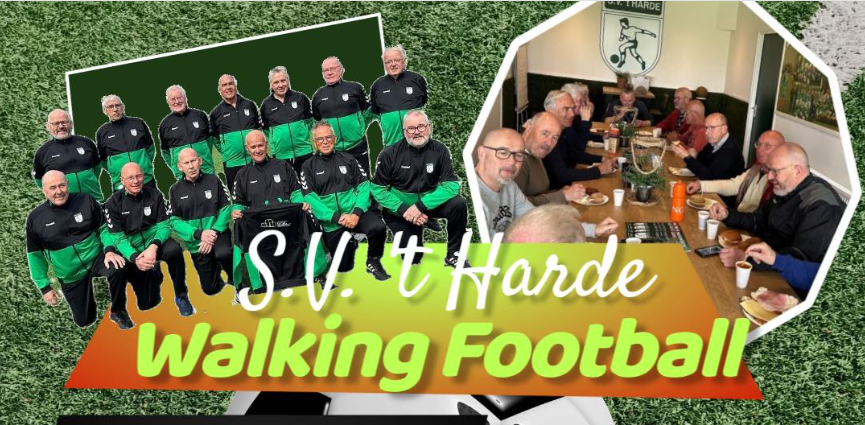 Foto: S.V. ’t Harde zoekt nieuwe leden voor Walking Football 60+