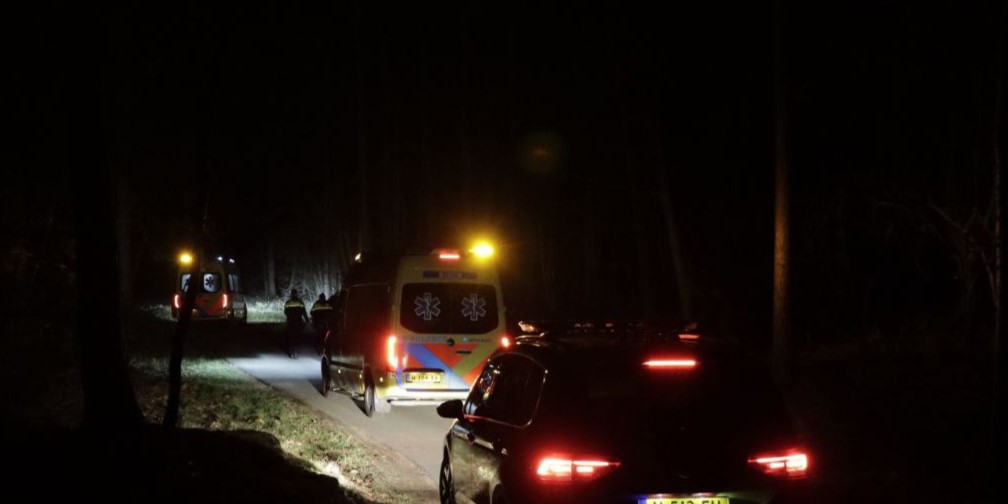 Foto: Aanrijding met letsel Margarethaboslaan in Nunspeet