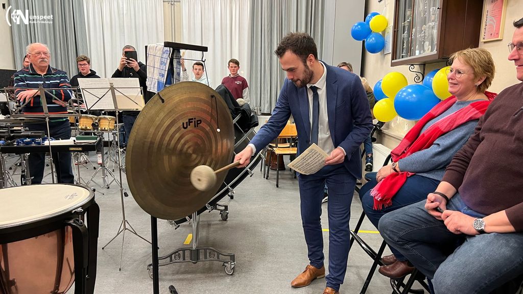 Foto: Muziekmarathon Harmonie Nunspeet van start