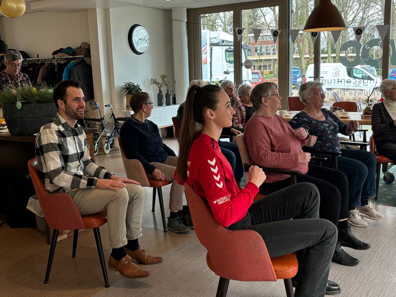 Foto: Sportief programma Blijf in de Benen uitgezonden in Nunspeet