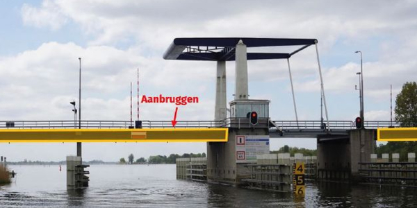 Foto: Onderhoudswerkzaamheden Elburger Brug