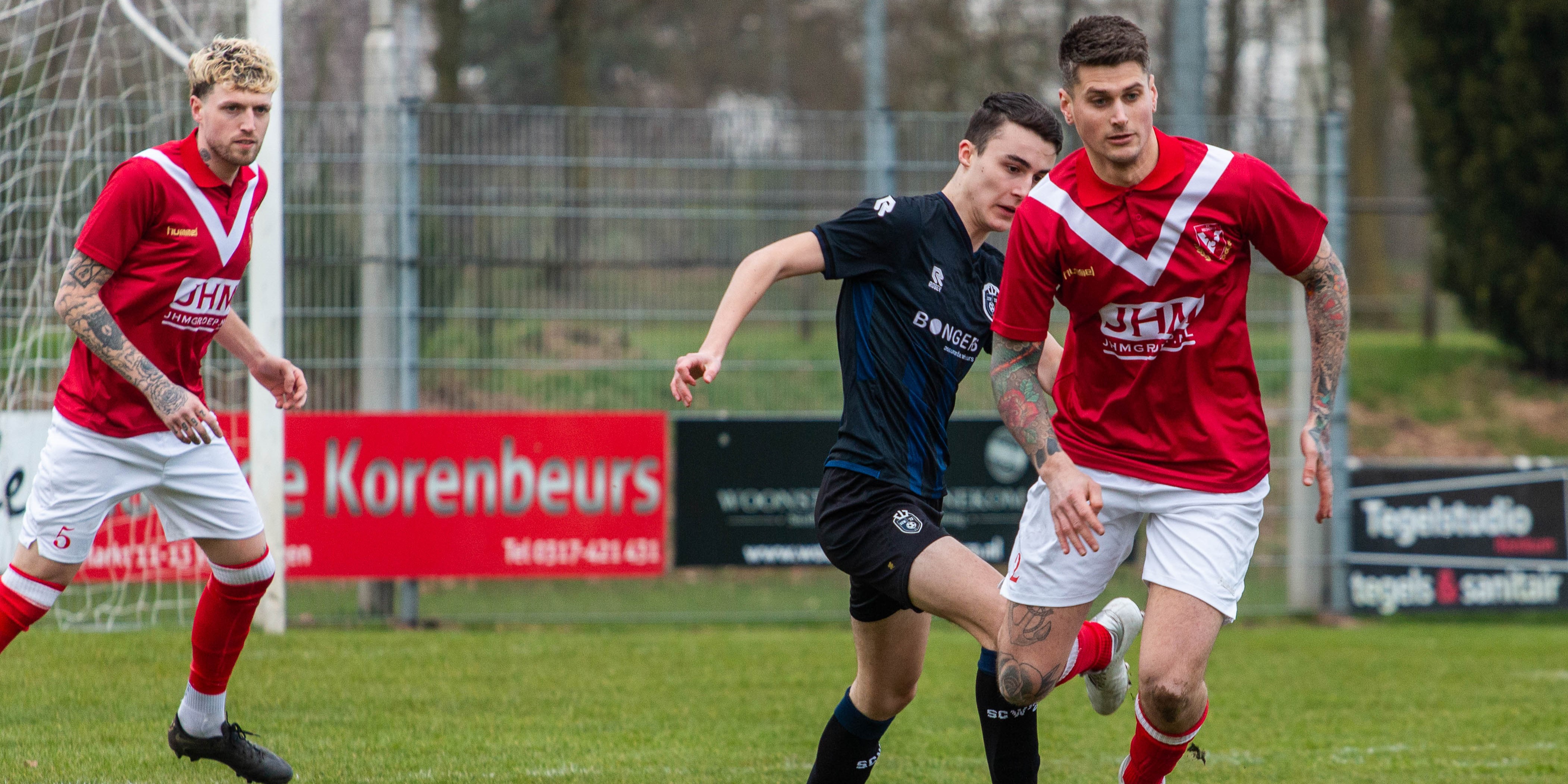 Foto: Hulshorst neemt drie punten mee naar huis na mooie overwinning