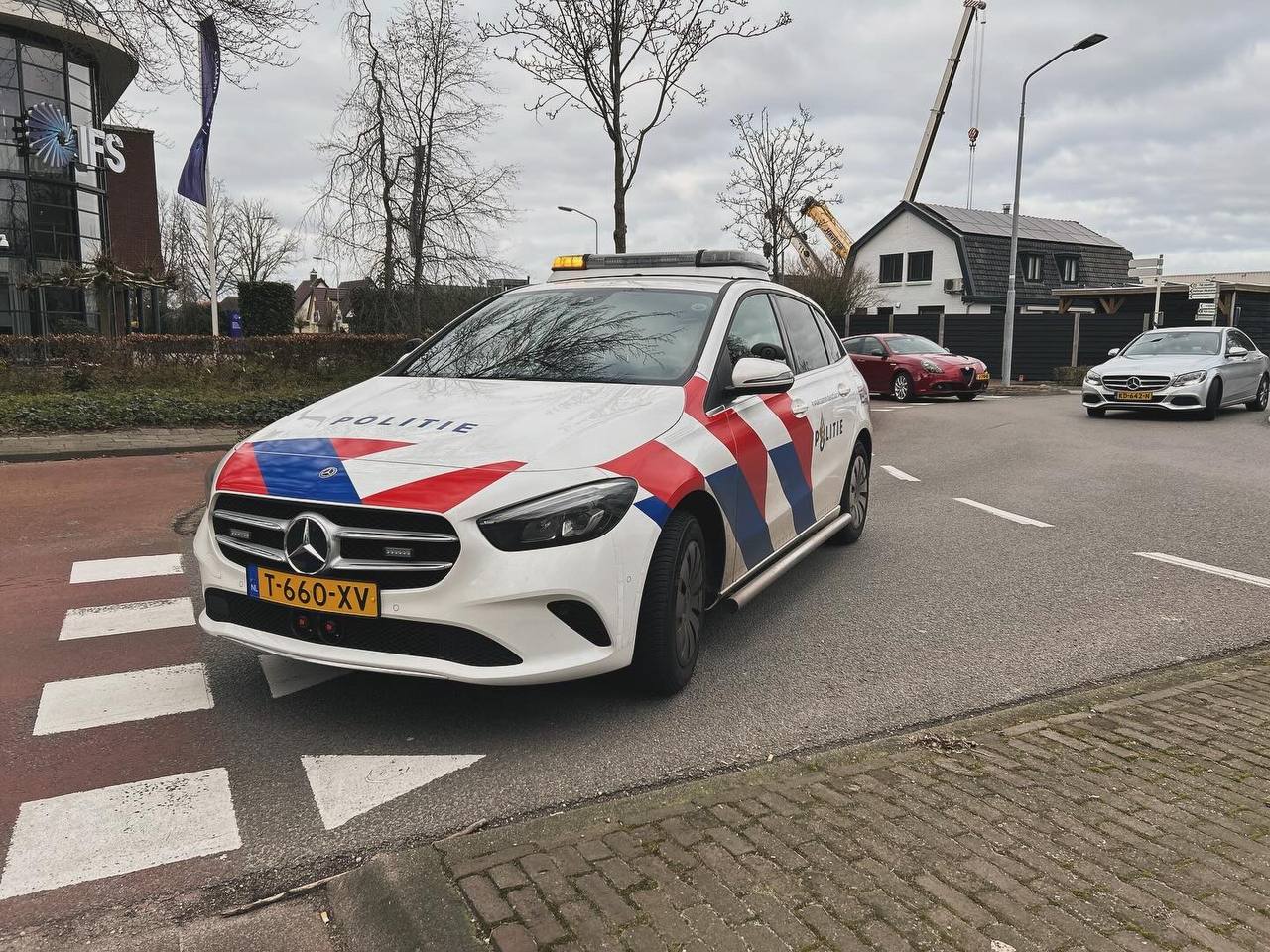 Foto: Aanrijding met materiële schade